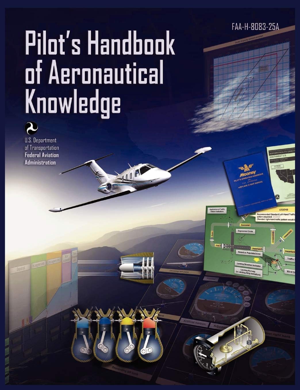 Pilots Handbook of Aeronautical Knowledge FAA-H-8083-25a Reference Books