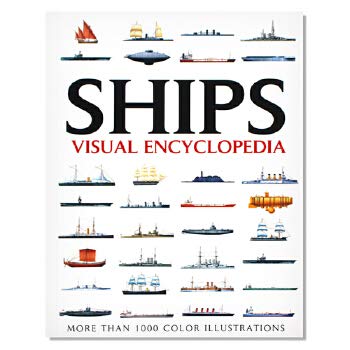 现货 Visual Encyclopedia of Ships 战舰船舶视觉百科全书 航海爱好者必备图书 图解舰船大百科 英文原版 Reference Books