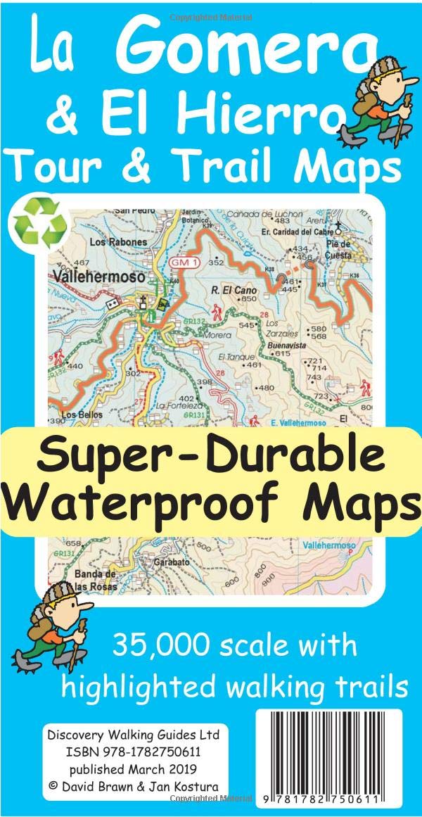La Gomera and El Hierro Tour and Trail Maps book