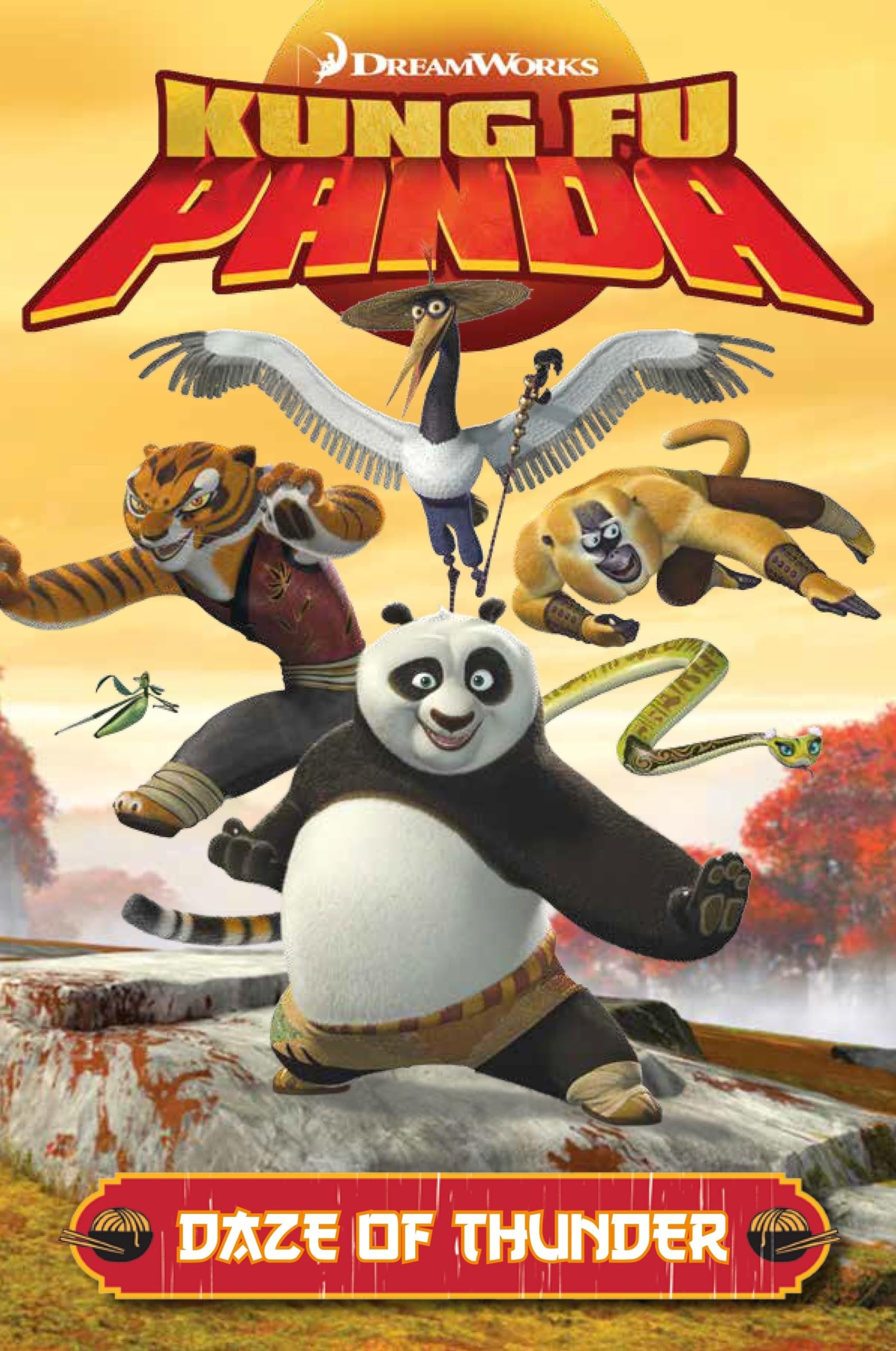 Kung Fu Panda 1: Daze of Thunder book
