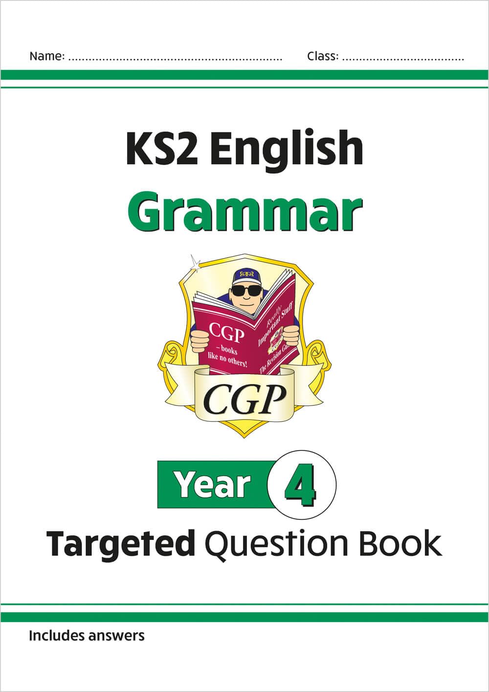 KS2 English Year 4 Grammar Targeted Question Book (with Answers) book