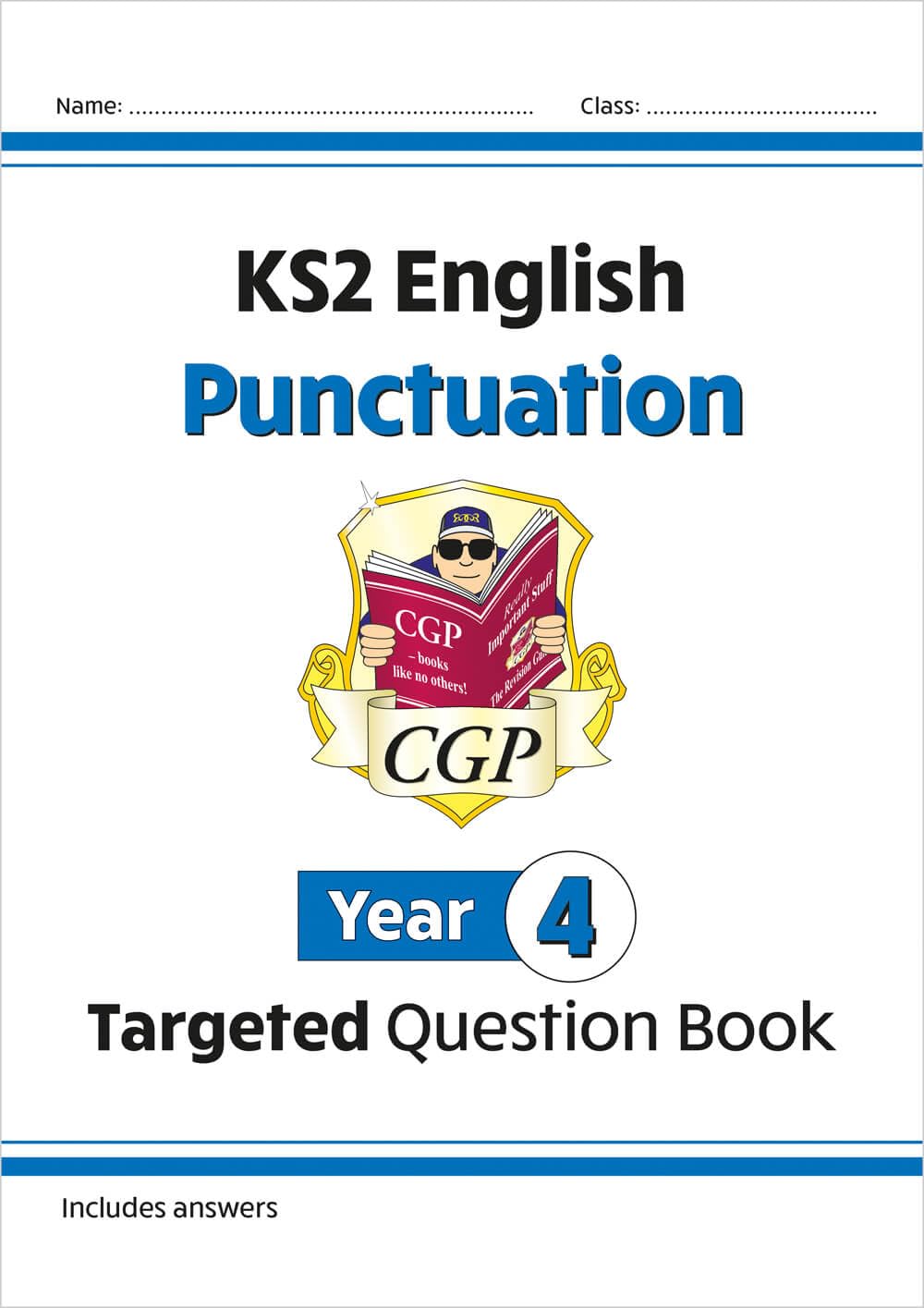 KS2 English Year 4 Punctuation Targeted Question Book (with Answers) book