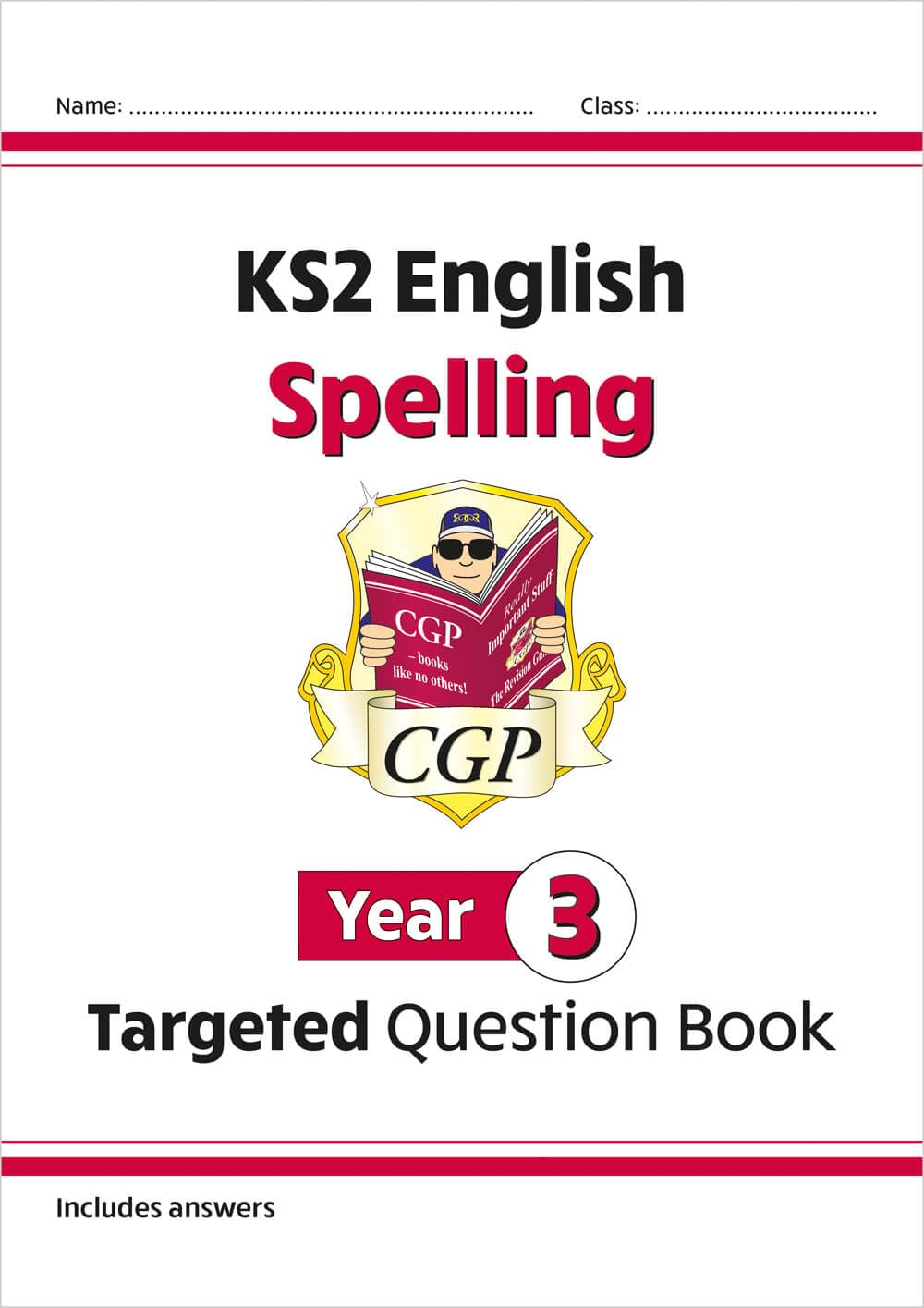 KS2 English Year 3 Spelling Targeted Question Book (with Answers) book