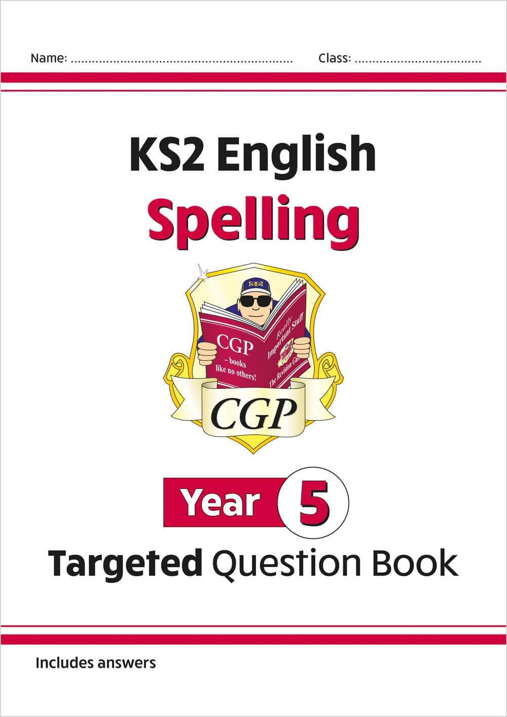 KS2 English Year 5 Spelling Targeted Question Book (with Answers) book