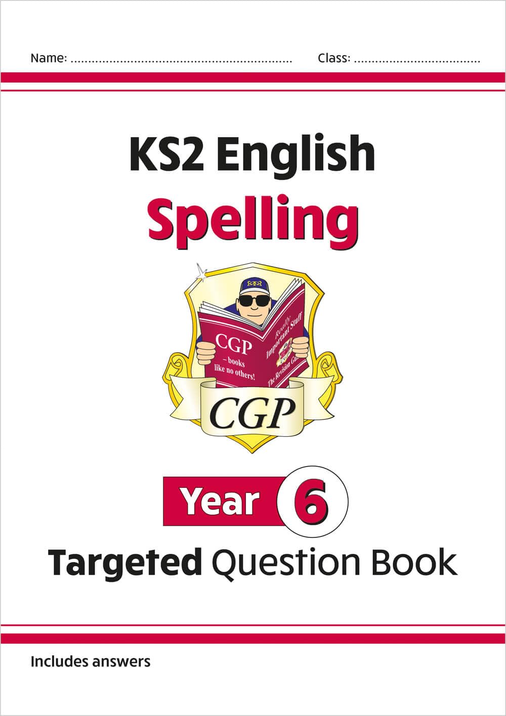 KS2 English Year 6 Spelling Targeted Question Book (with Answers) book