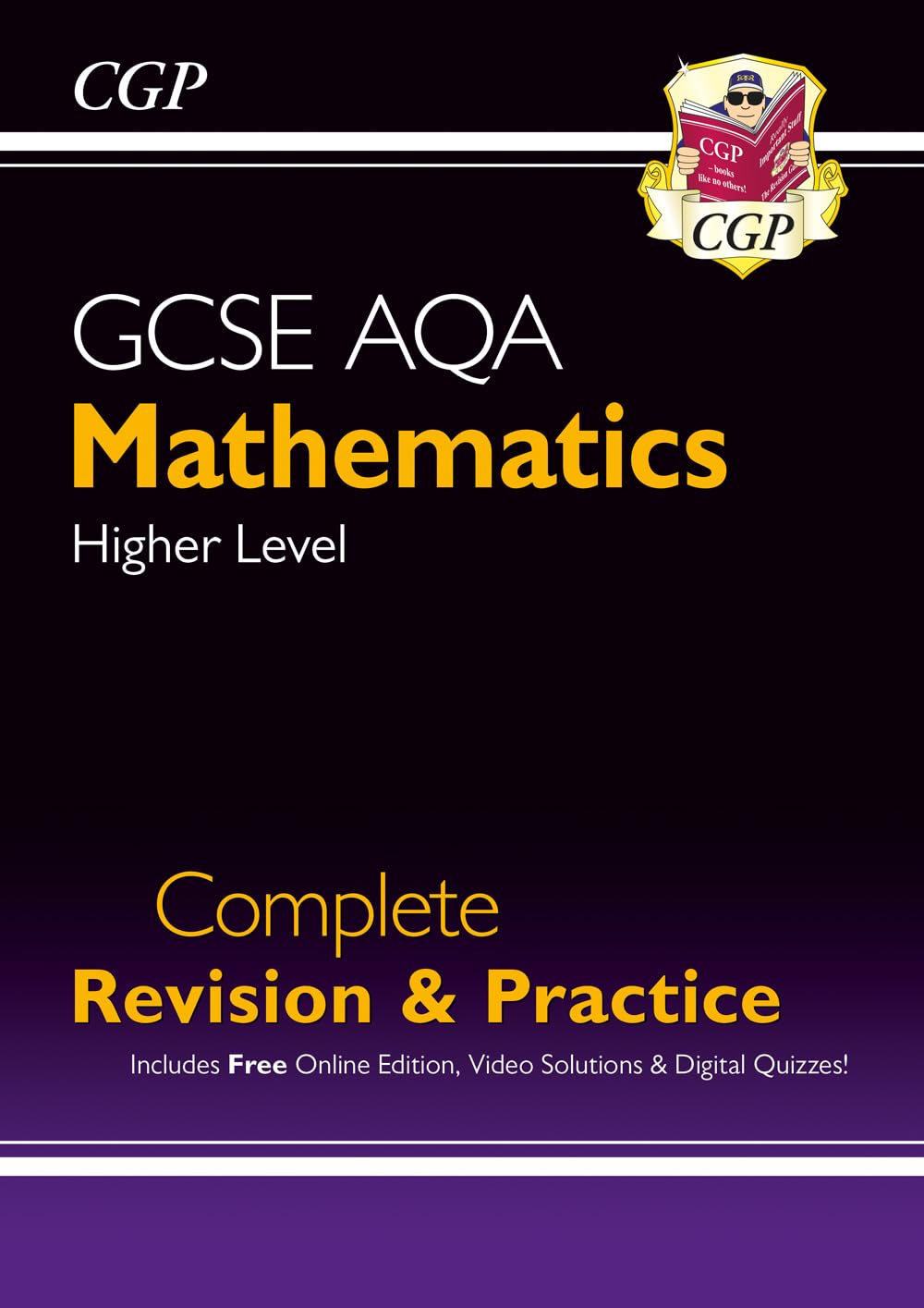 GCSE Maths AQA Complete Revision & Practice: Higher inc Online Ed, Videos & Quizzes (CGP AQA GCSE Maths) Education & Training