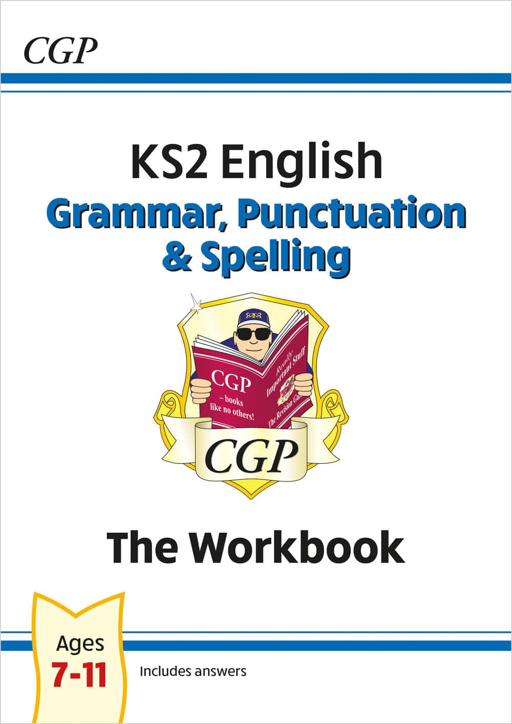 KS2 English: Grammar, Punctuation and Spelling Workbook - Ages 7-11 (CGP KS2 English) Professional & Reference Books