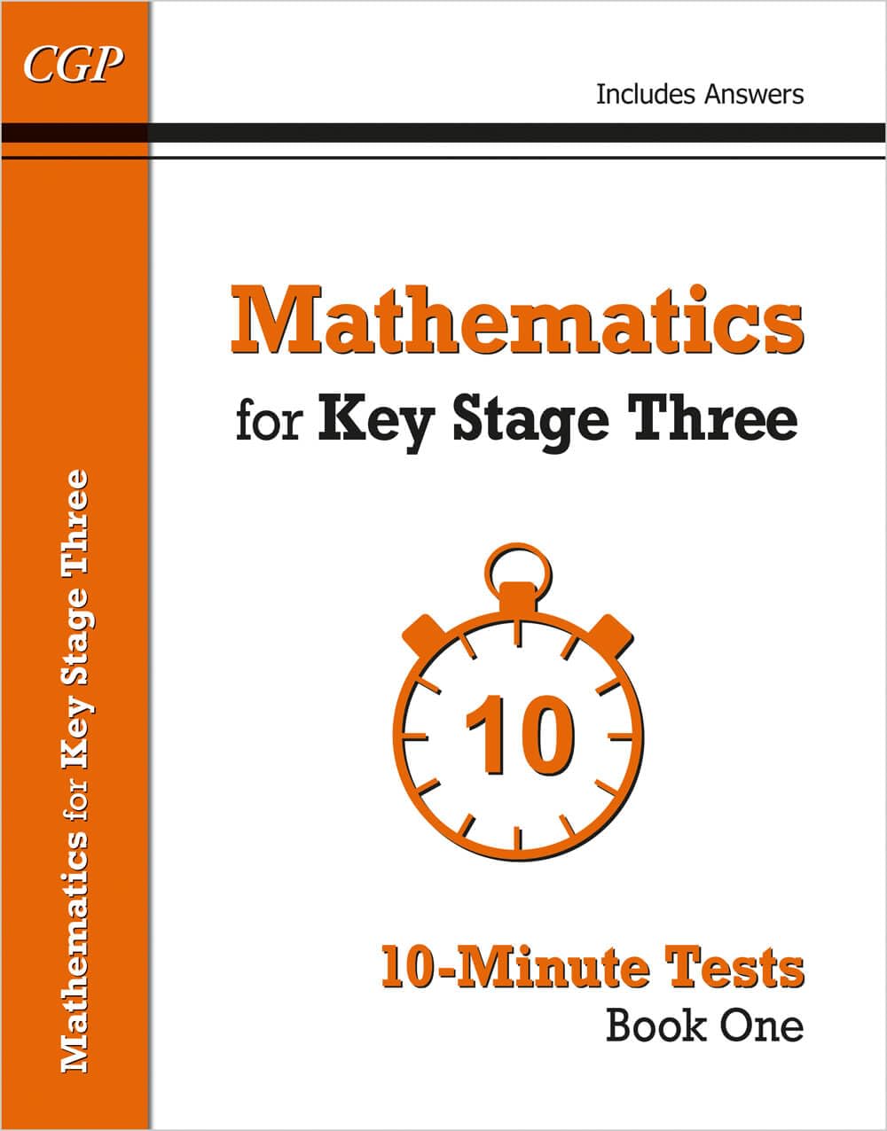 Mathematics for KS3: 10-Minute Tests - Book 1 (including Answers) (CGP KS3 10-Minute Tests) Professional & Reference Books