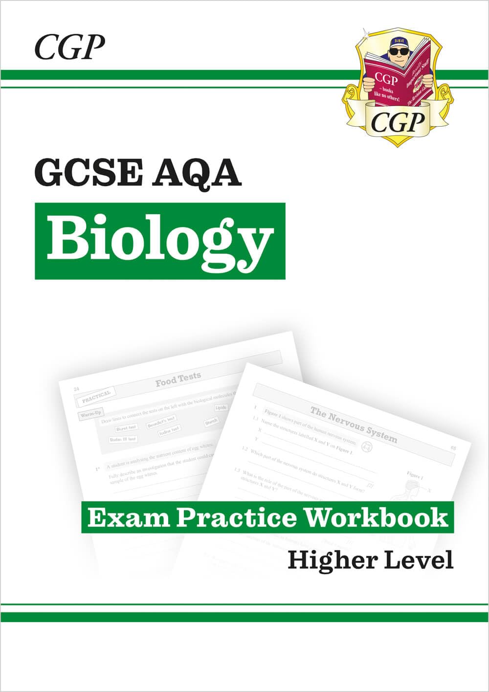GCSE Biology AQA Exam Practice Workbook - Higher (answers sold separately) (CGP AQA GCSE Biology) Professional & Reference Books