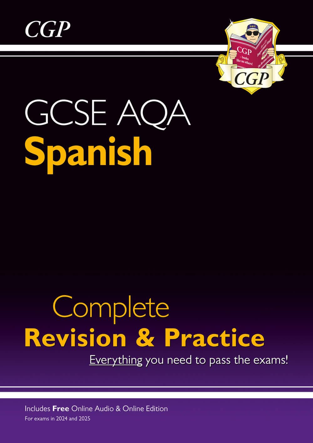 GCSE Spanish AQA Complete Revision & Practice: with Online Edition & Audio (For exams in 2025) Professional & Reference Books