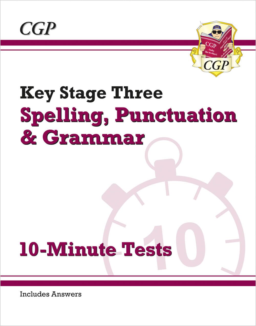 KS3 Spelling, Punctuation and Grammar 10-Minute Tests (includes answers) Professional & Reference Books