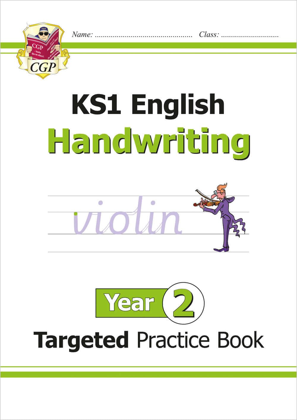 KS1 English Year 2 Handwriting Targeted Practice Book (CGP Year 2 English) Professional & Reference Books