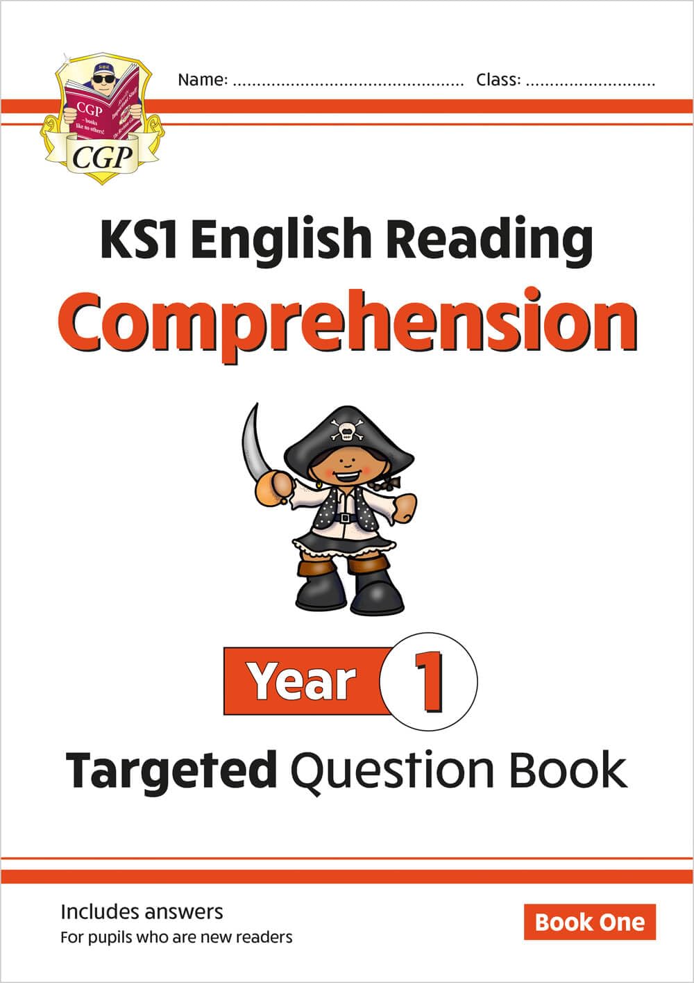 KS1 English Year 1 Reading Comprehension Targeted Question Book - Book 1 (with Answers) book