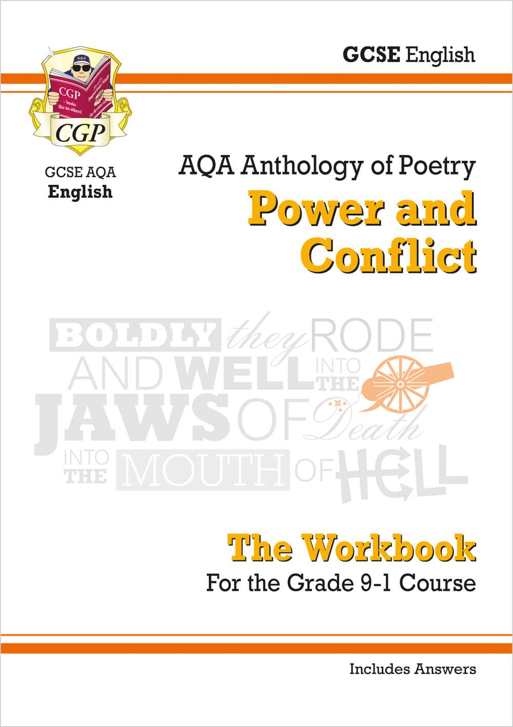 GCSE English Literature AQA Poetry Workbook: Power & Conflict Anthology (includes Answers) Professional & Reference Books