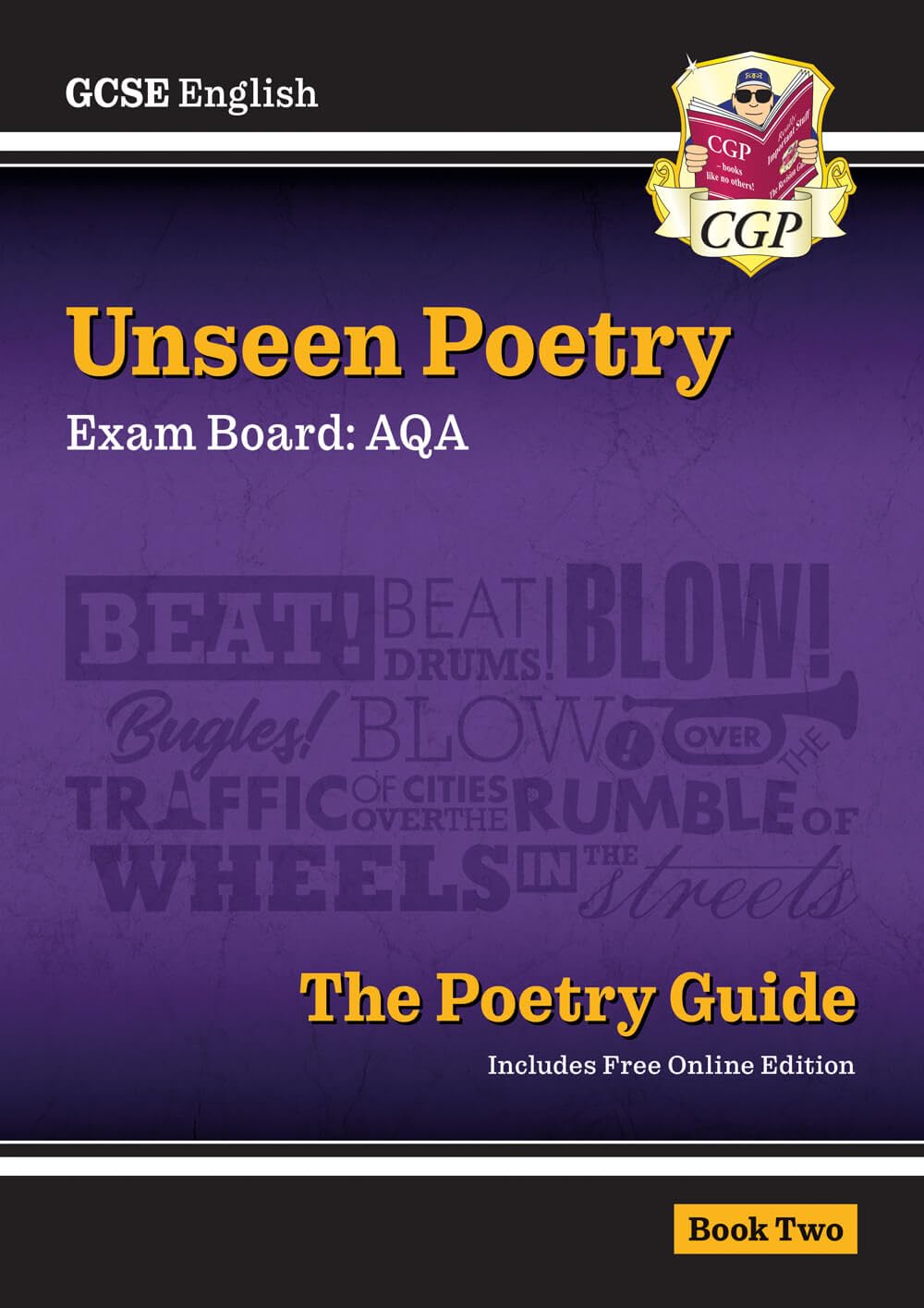 GCSE English AQA Unseen Poetry Guide - Book 2 includes Online Edition book