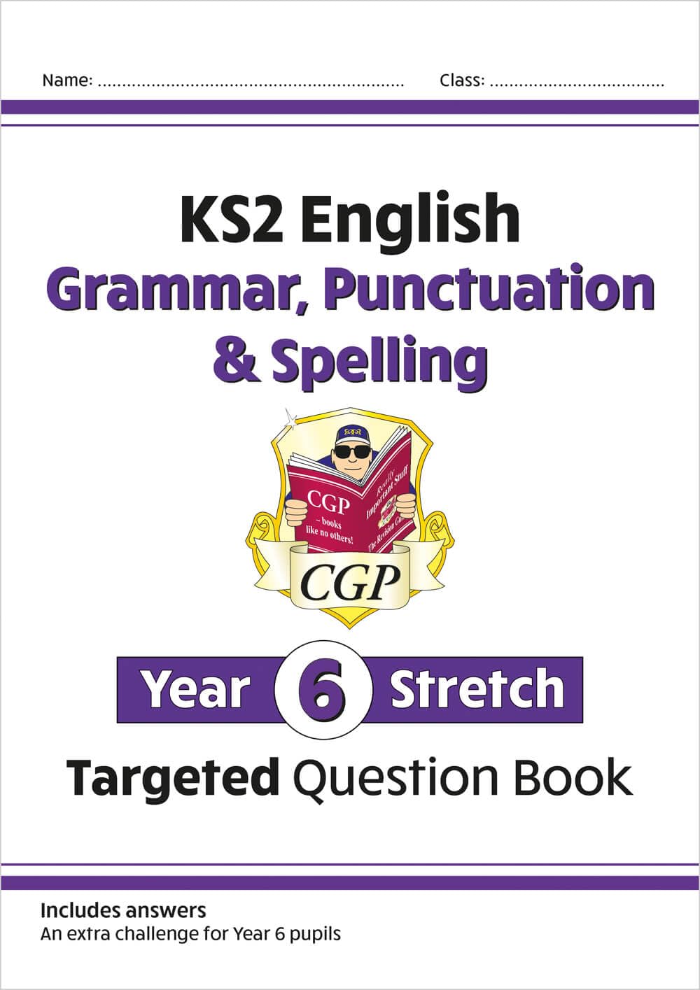 KS2 English Year 6 Stretch Grammar, Punctuation & Spelling Targeted Question Book (w/Answers) book