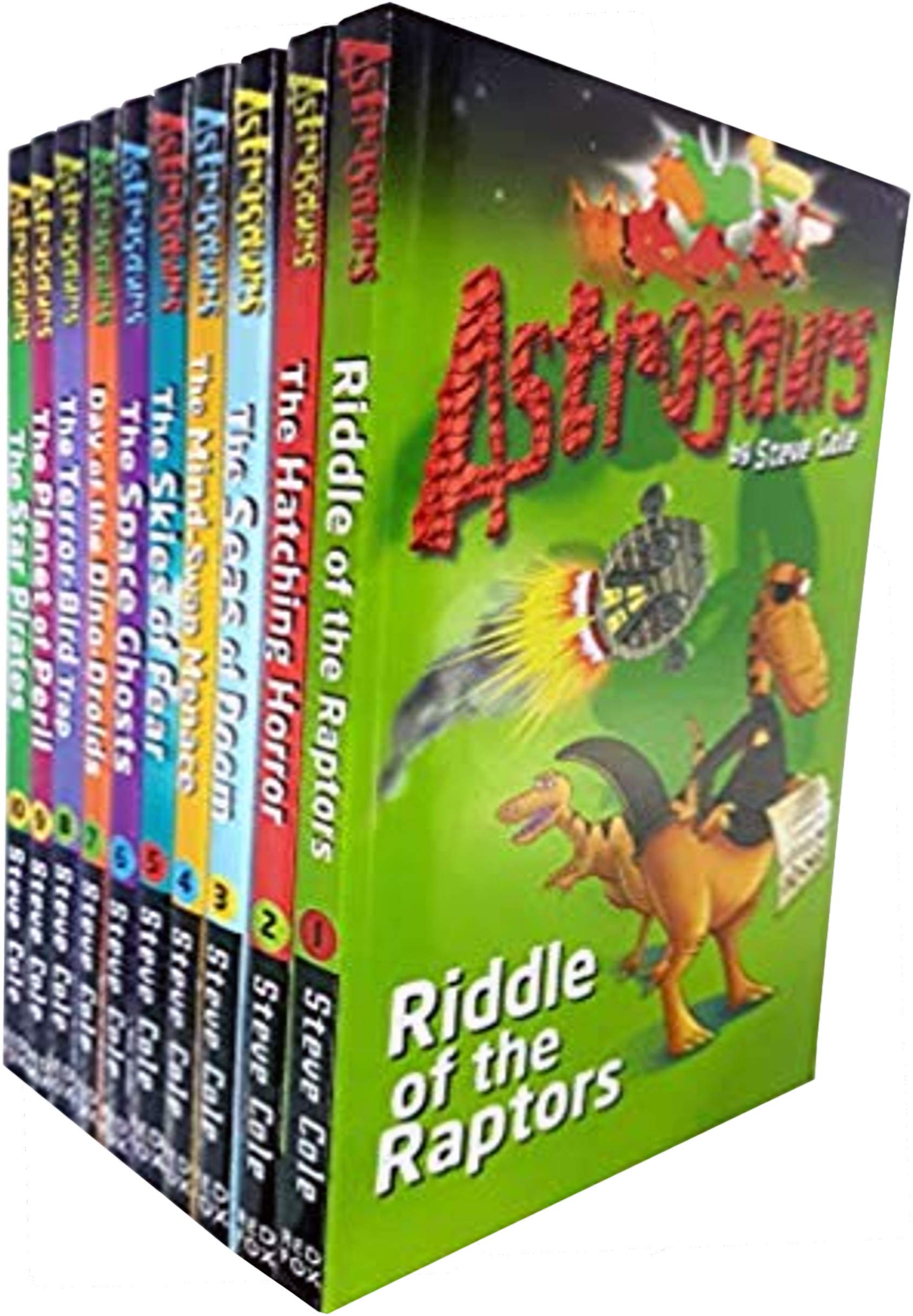 Steve Cole Astrosaurs Series Collection 10 Books Set (Books 1 to 10) Children's books