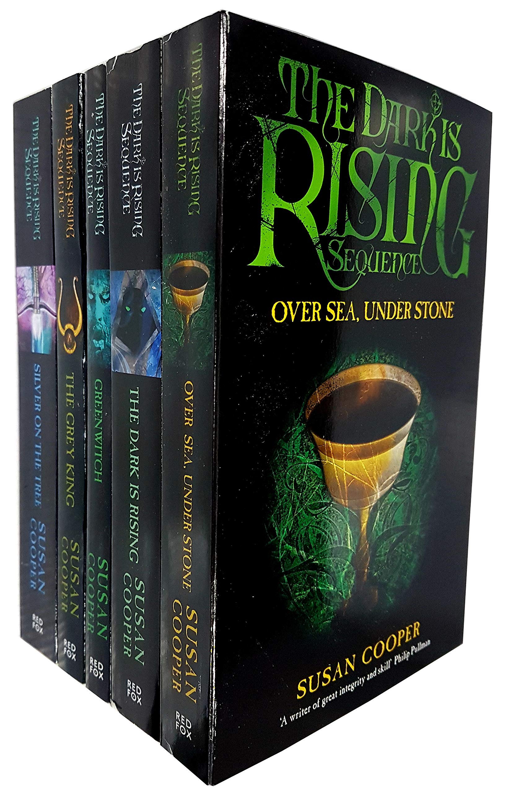 The Dark Is Rising Sequence Collection 5 Books Set By Susan Cooper ( Over Sea, Under Stone,The Dark is Rising, Green Witch, The Grey King, Silver On The Tree) Partnership & Love
