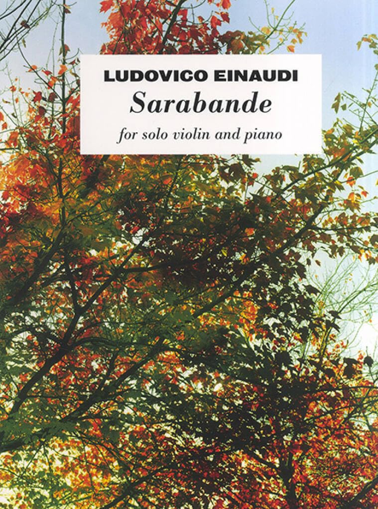 Sarabande: Violin and Piano Sheet Music