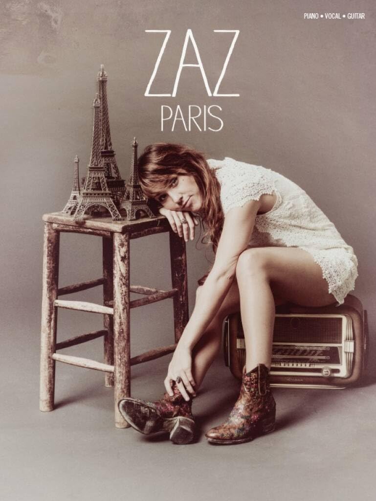 ZAZ Paris - Piano Vocal Guitar Book Sheet Music
