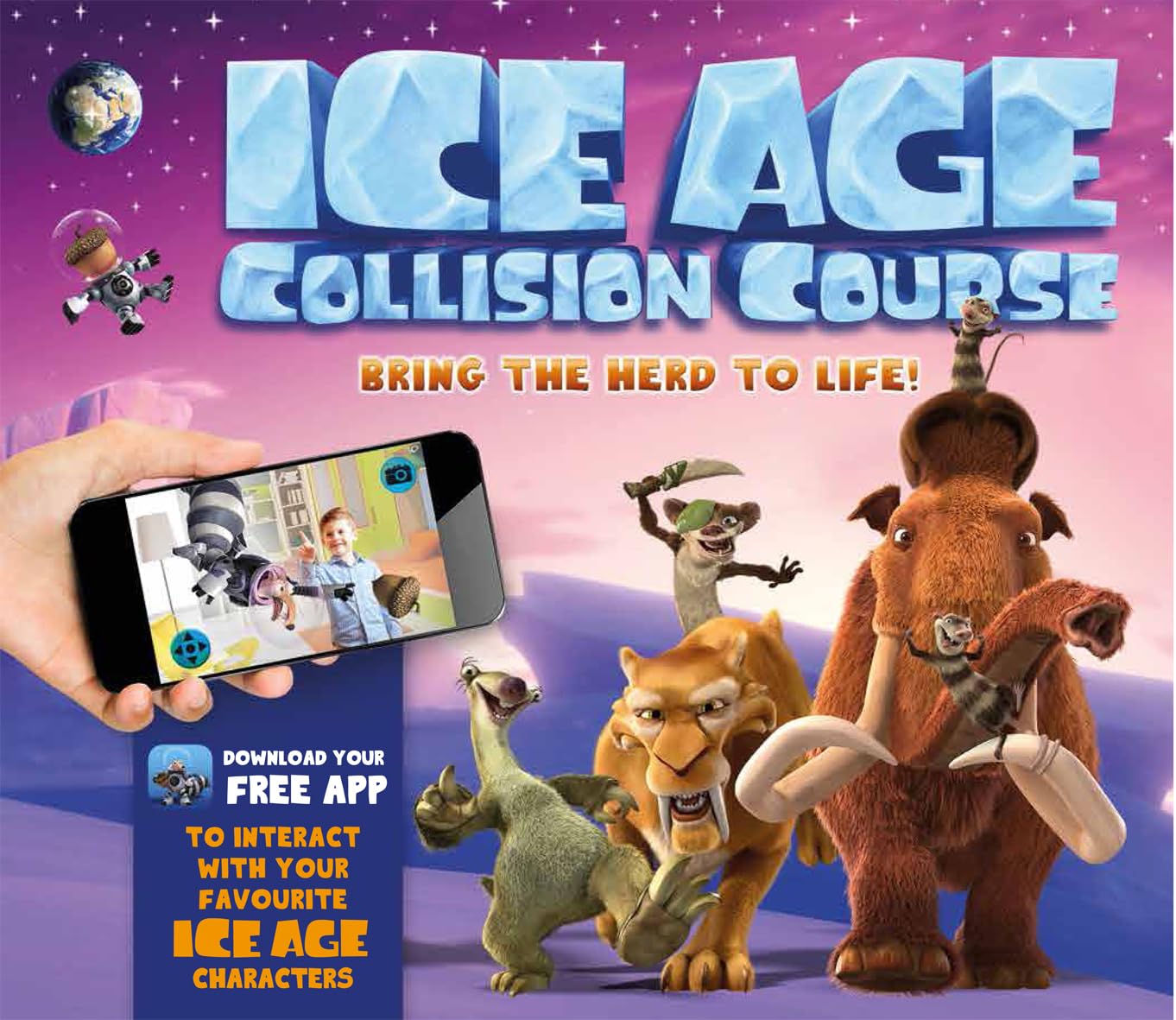 Ice Age Collision Course: Bring the Herd to Life! Novels & Short Stories