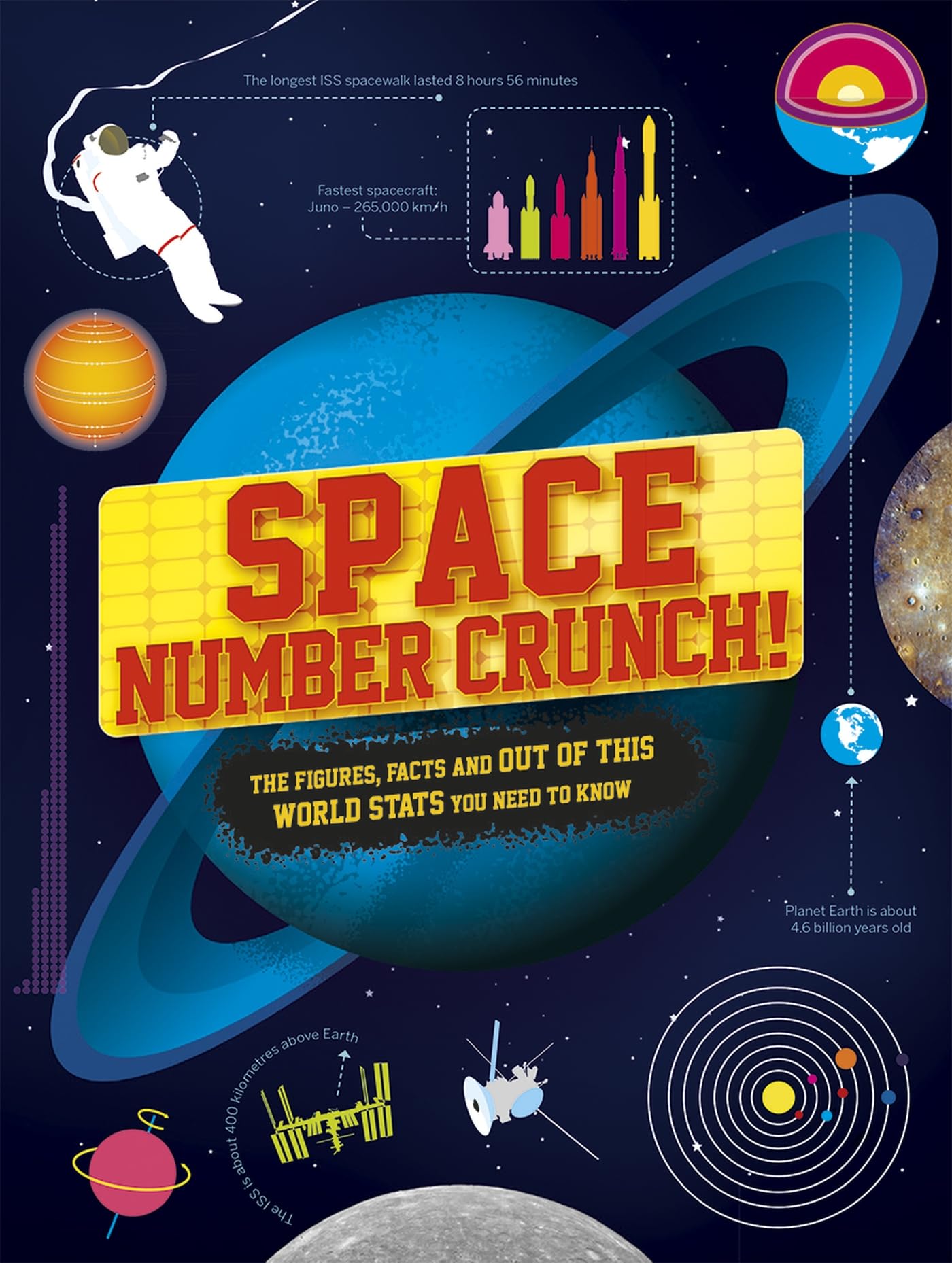 Space Number Crunch!: The figures, facts and out of this world stats: 1 Non-fiction