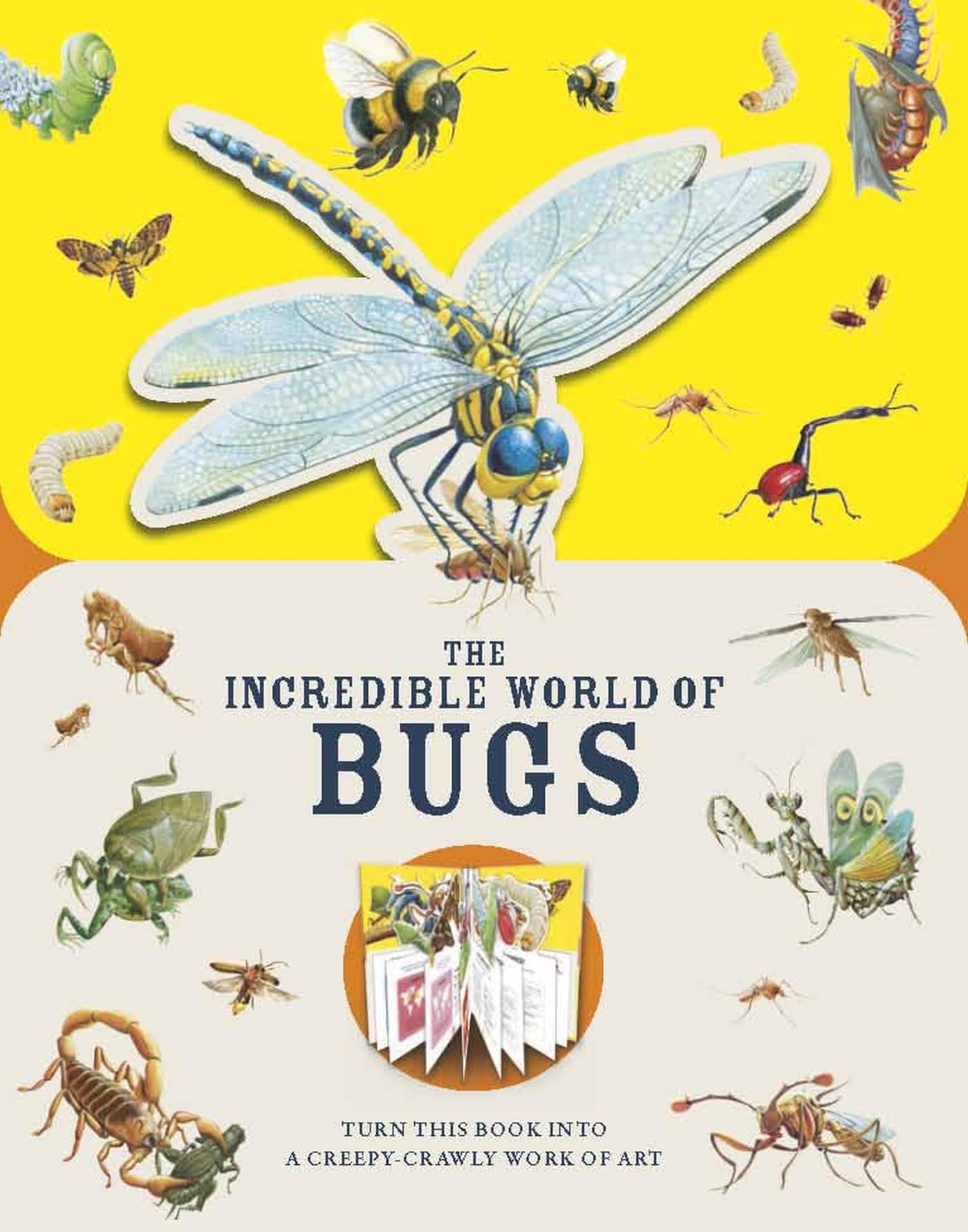 Paperscapes: The Incredible World of Bugs book