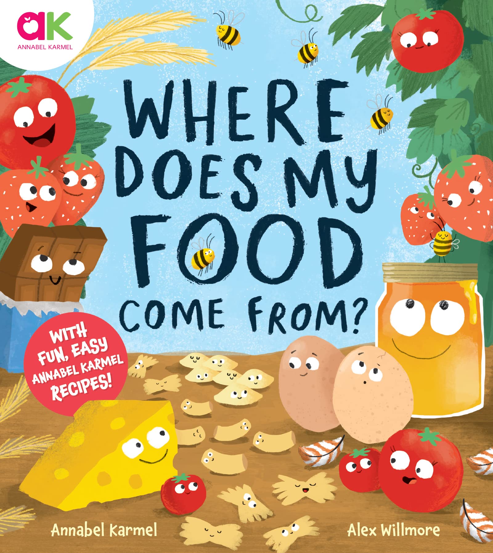 Where Does My Food Come From?: The story of how your favourite food is made book