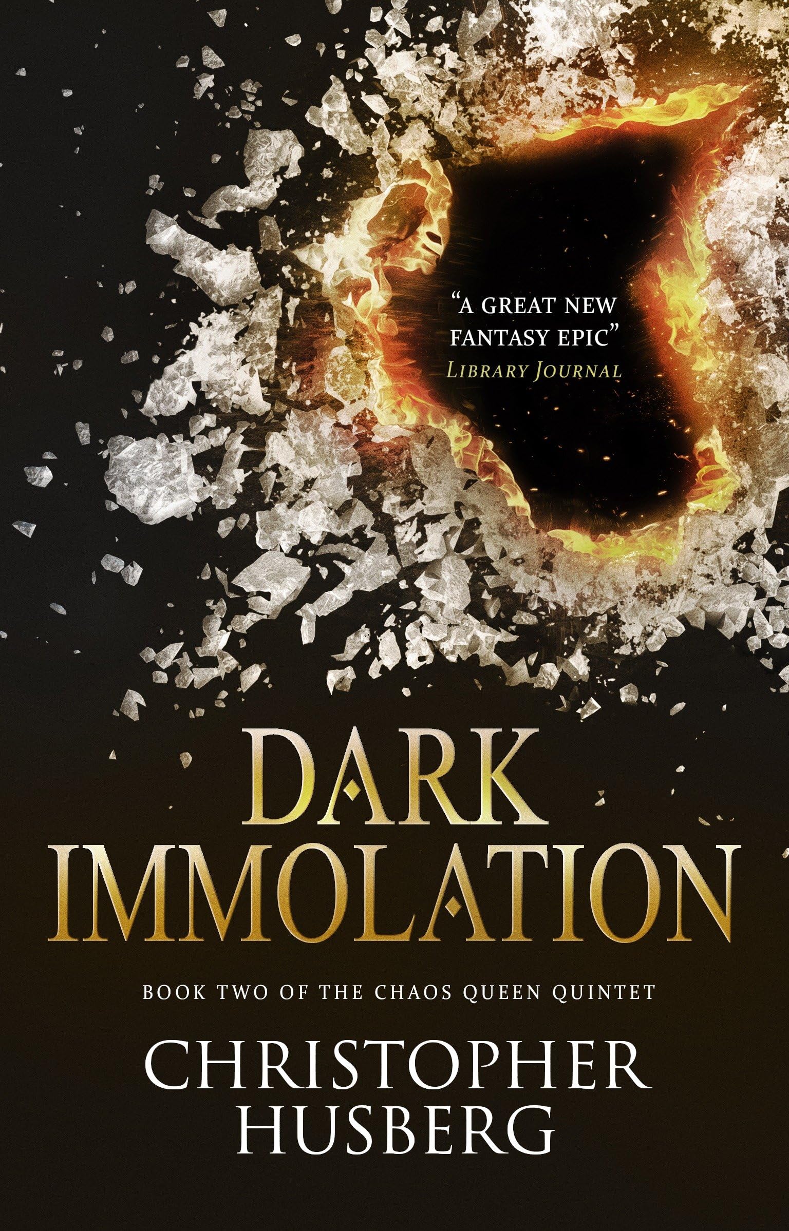 Dark Immolation: Book Two of the Chaos Queen Quintet (The Chaos Queen Quintet, 2, Band 2) Dark Fantasy