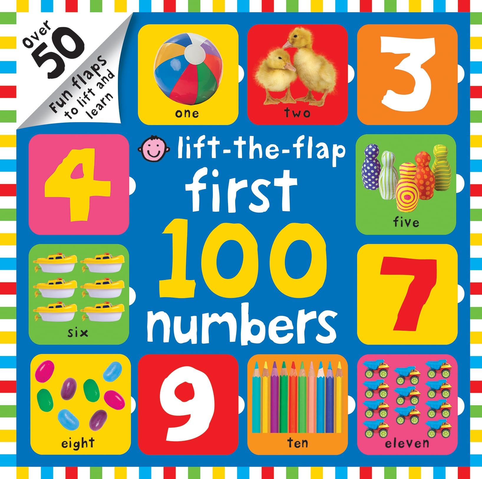 First 100 Numbers: First 100 Lift the Flap (First 100 Board Books) Non-fiction