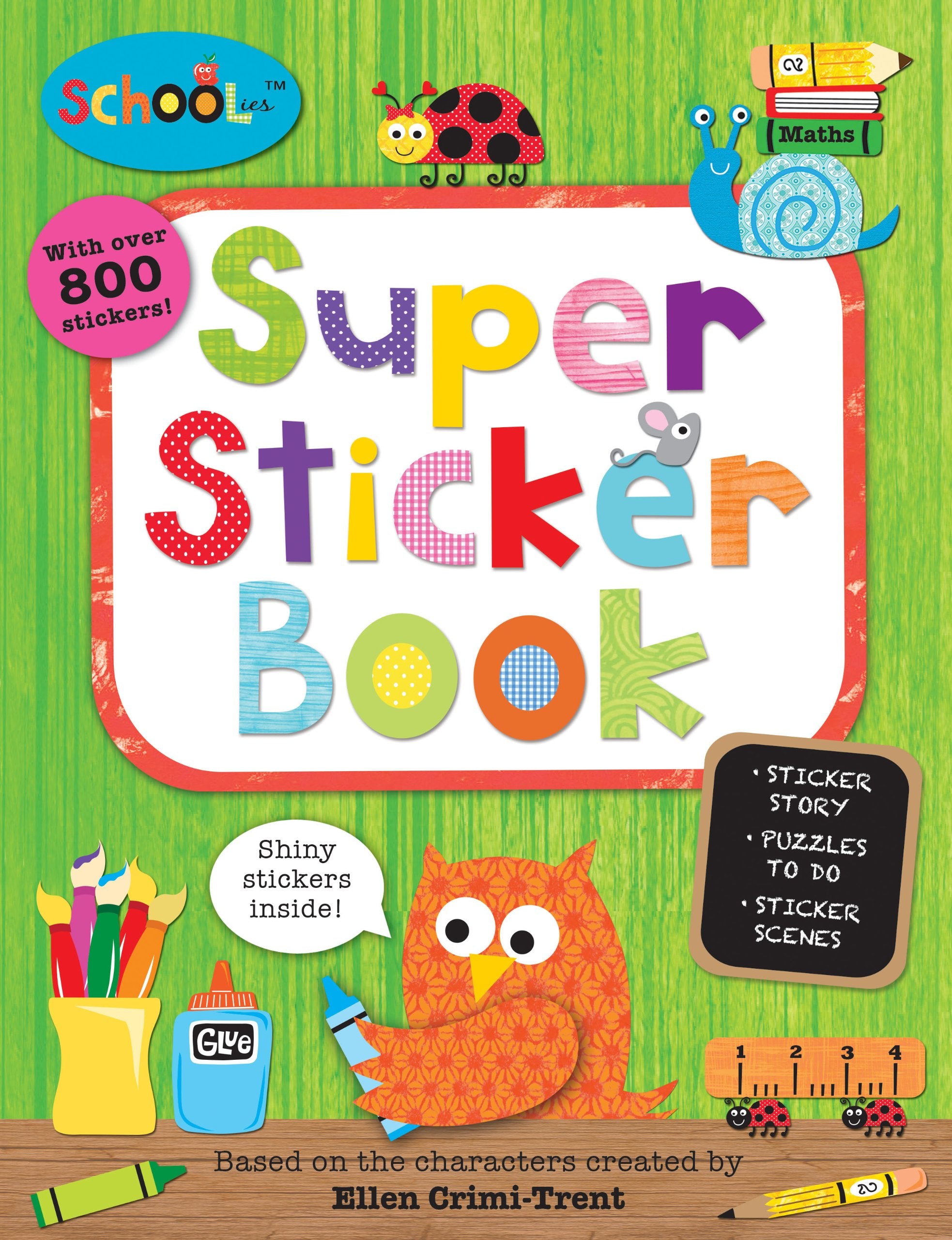Schoolies Super Sticker Book Non-fiction