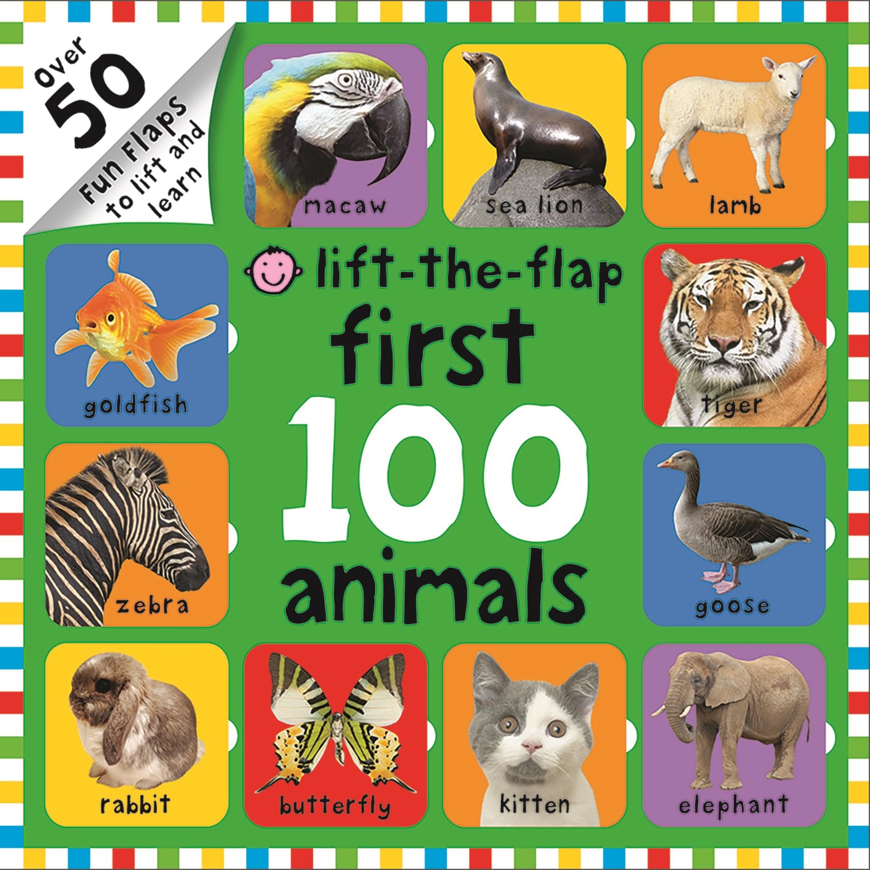 First 100 Animals: First 100 Lift the Flap (First 100 Board Books) Parents & Children