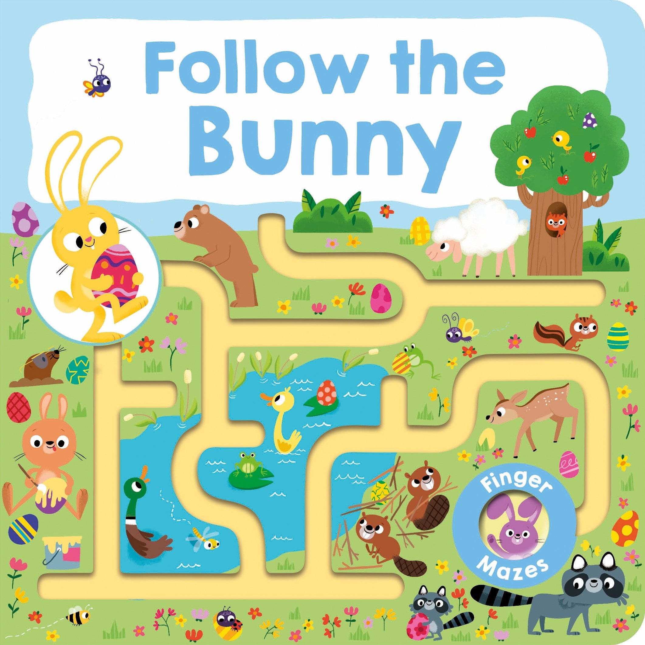 Follow The Bunny (Follow Me Maze Books) Tiptoi & Games