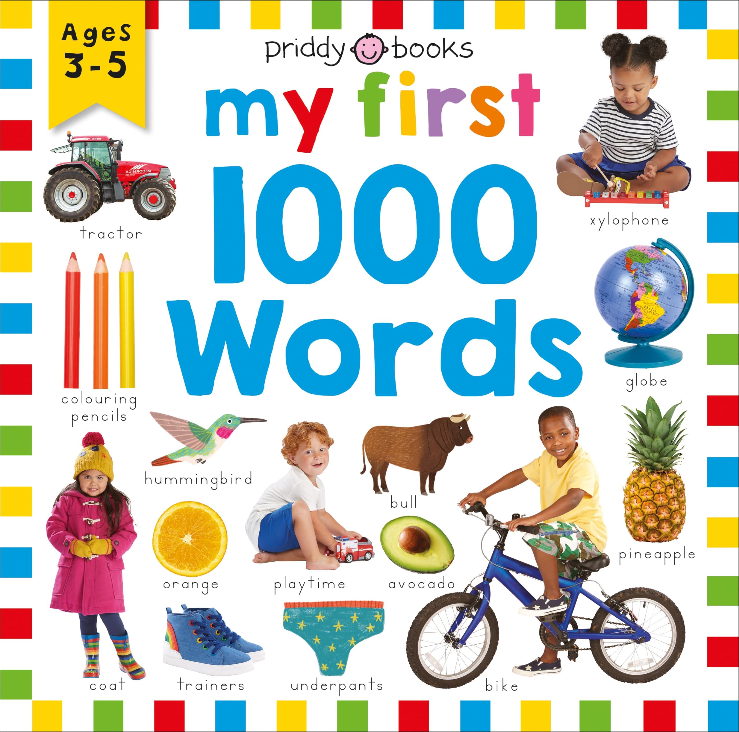 Priddy Learning: My First 1000 Words: A first words book for toddlers and preschoolers - filled with early learning fun! Parents & Children