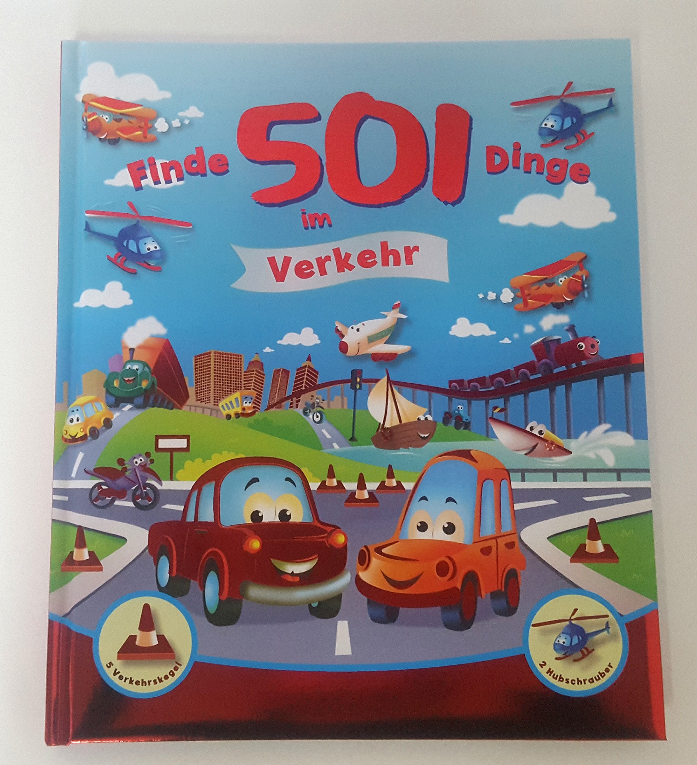 Finde 501 Dinge im Verkehr Children's books