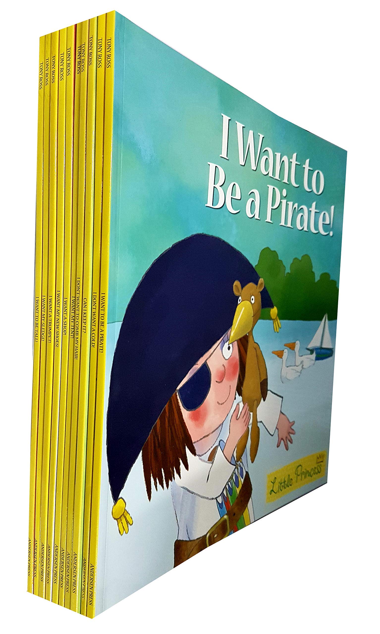 Little Princess Collection Tony Ross 10 Children Books Set - I Want a Shop, I Want my Tent, I Want my New Shoes book