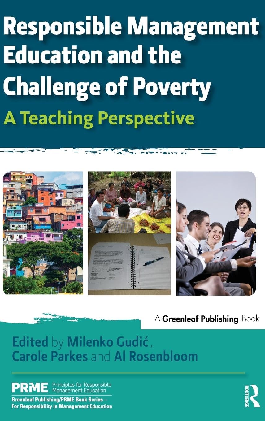 Responsible Management Education and the Challenge of Poverty Business, Finance & Career