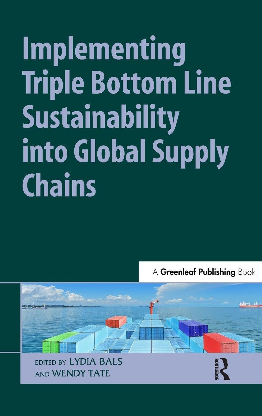 Product Image: Implementing Triple Bottom Line Sustainability into Global Supply Chains