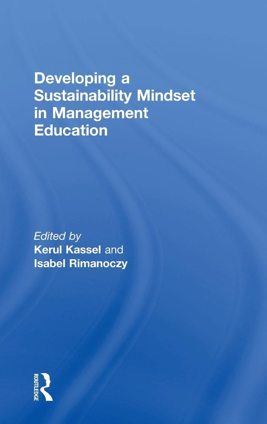 Product Image: Developing a Sustainability Mindset in Management Education