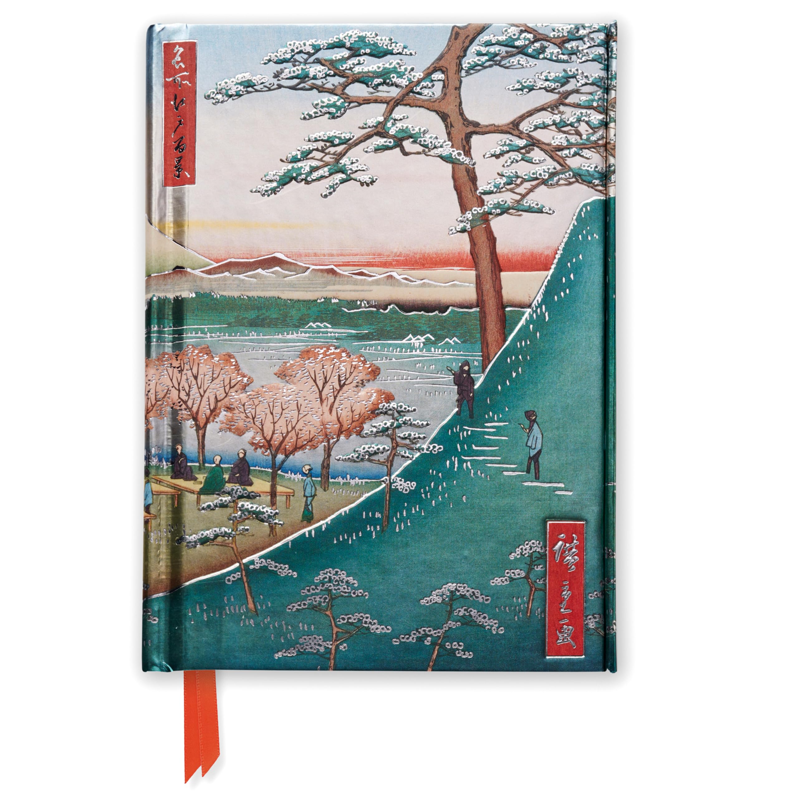 Premium Notizbuch DIN A6: Utagawa Hiroshige, Meguro: Unser hochwertiges, liniertes Blankbook mit festem, künstlerisch geprägtem Einband und ... DIN A 6 mit Magnetverschluss, Band 1) Film, Art & Culture