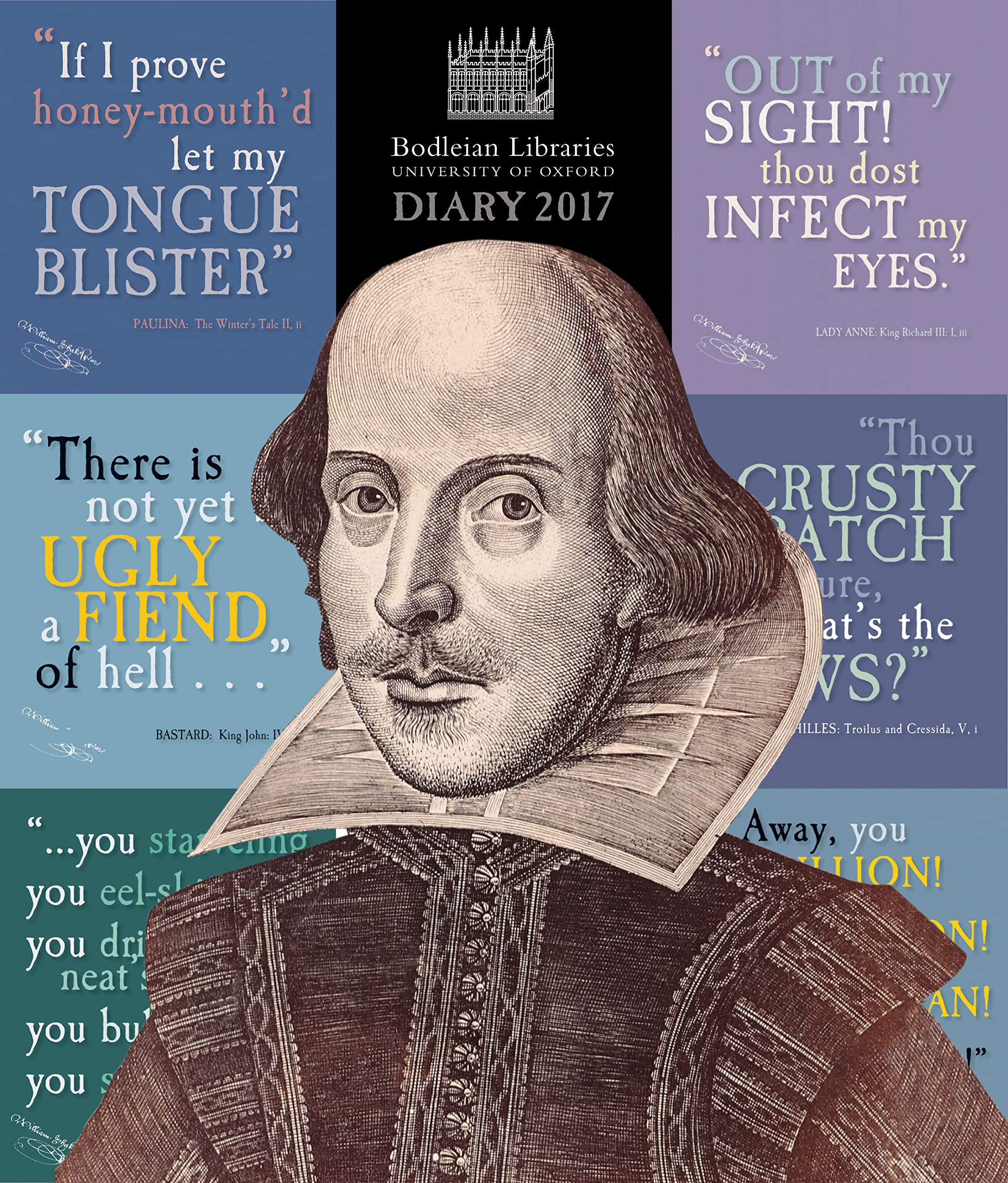 Product Image: Bodleian Libraries - Shakespeare's Insults desk diary 2017