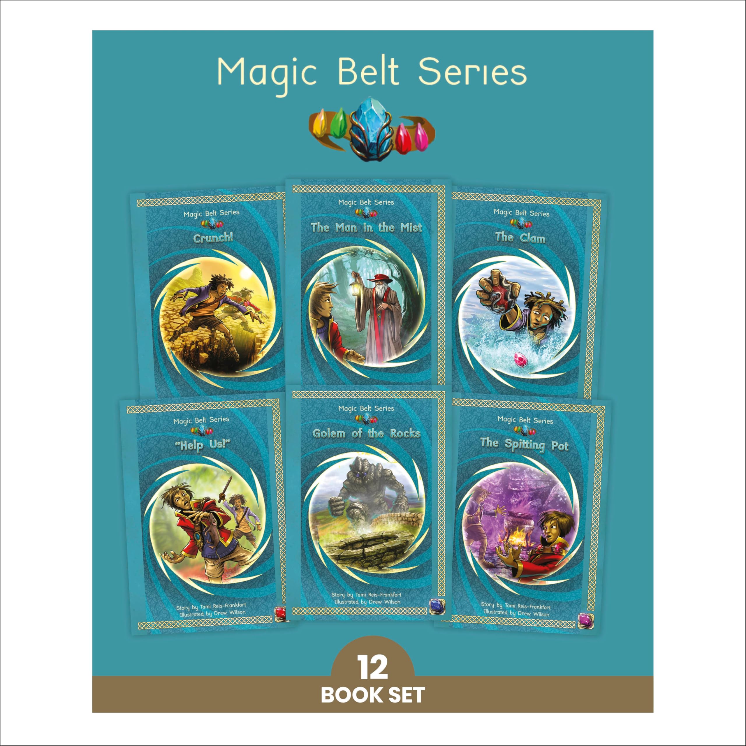 Phonic Books Magic Belt: Decodable Books for Older Readers (CVC, Consonant Blends and Consonant Teams) (Phonic Books Catch-Up Decodable Readers) Learning & Reference
