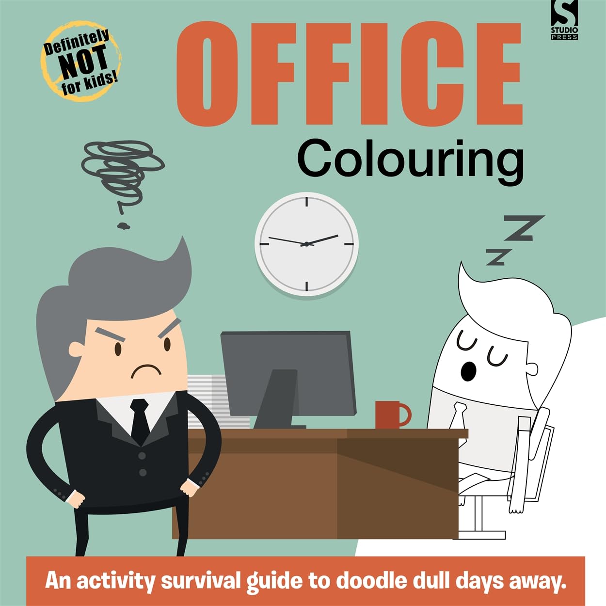 Office Colouring (Adult Colouring/Activity) Film, Art & Culture