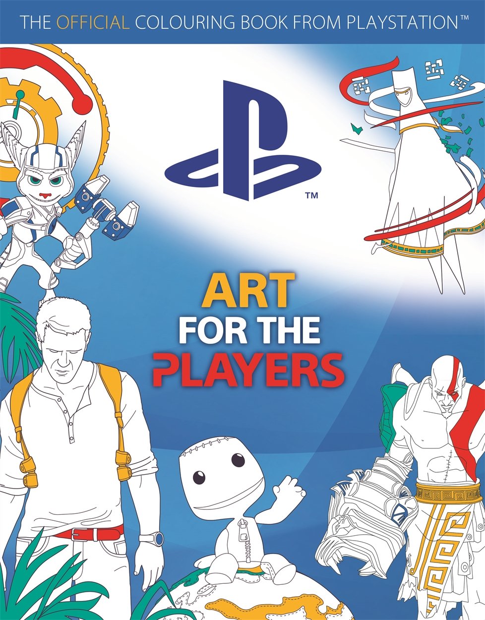 Art for the Players: The official colouring book from PlayStation book