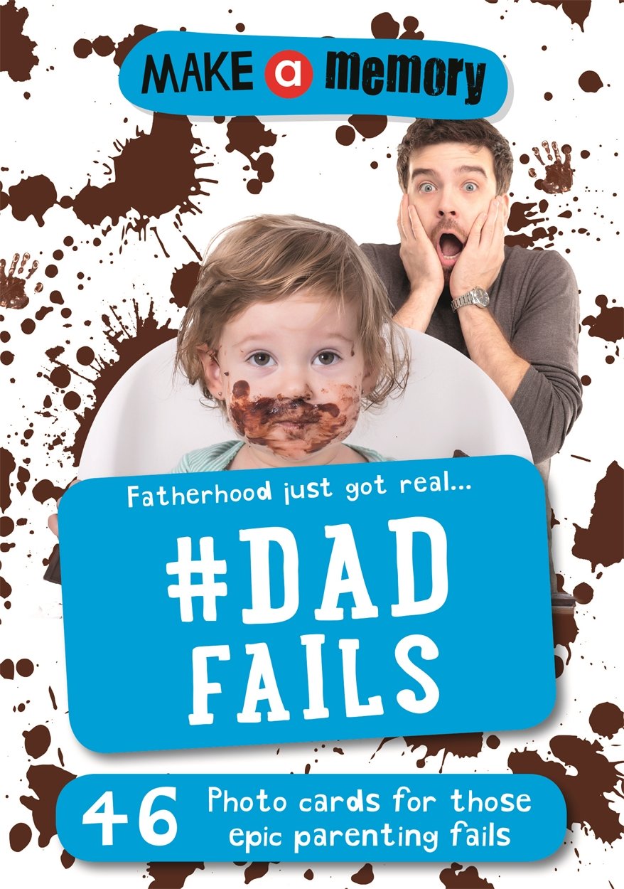 Make a Memory #Dad Fails: Fatherhood just got real... 46 photo cards for those epic parenting fails. Social Sciences
