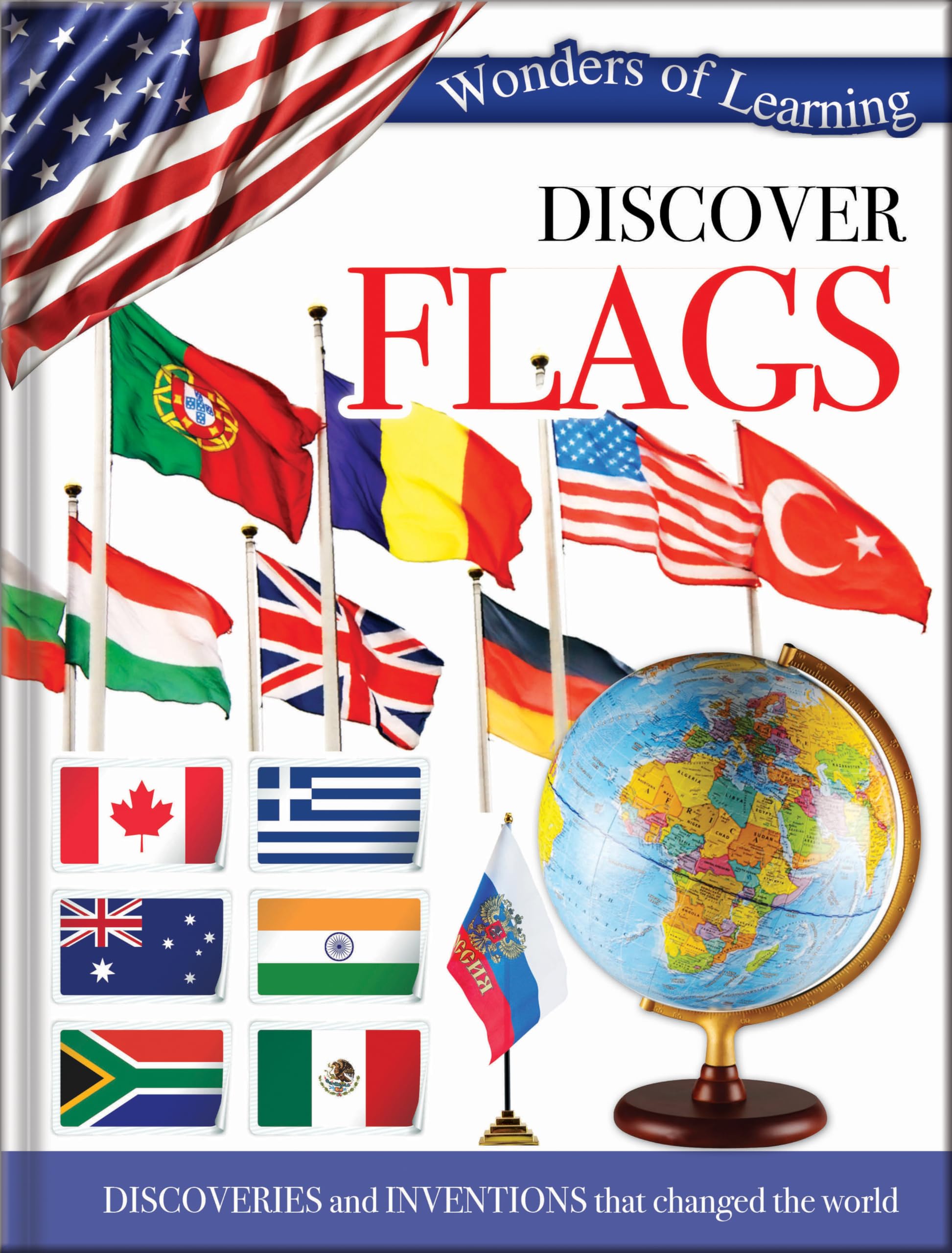 Wonders of Learning: Discover Flags: Reference Omnibus (Wonders of Learning Padded Foil Book) Non-fiction