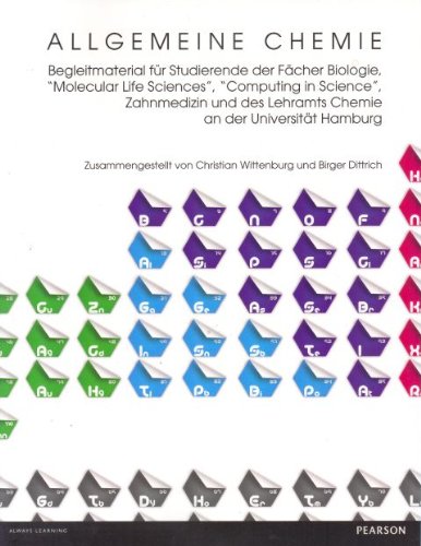 Allgemeine Chemie by Christian Wittenburg, Birger Dittrich Books
