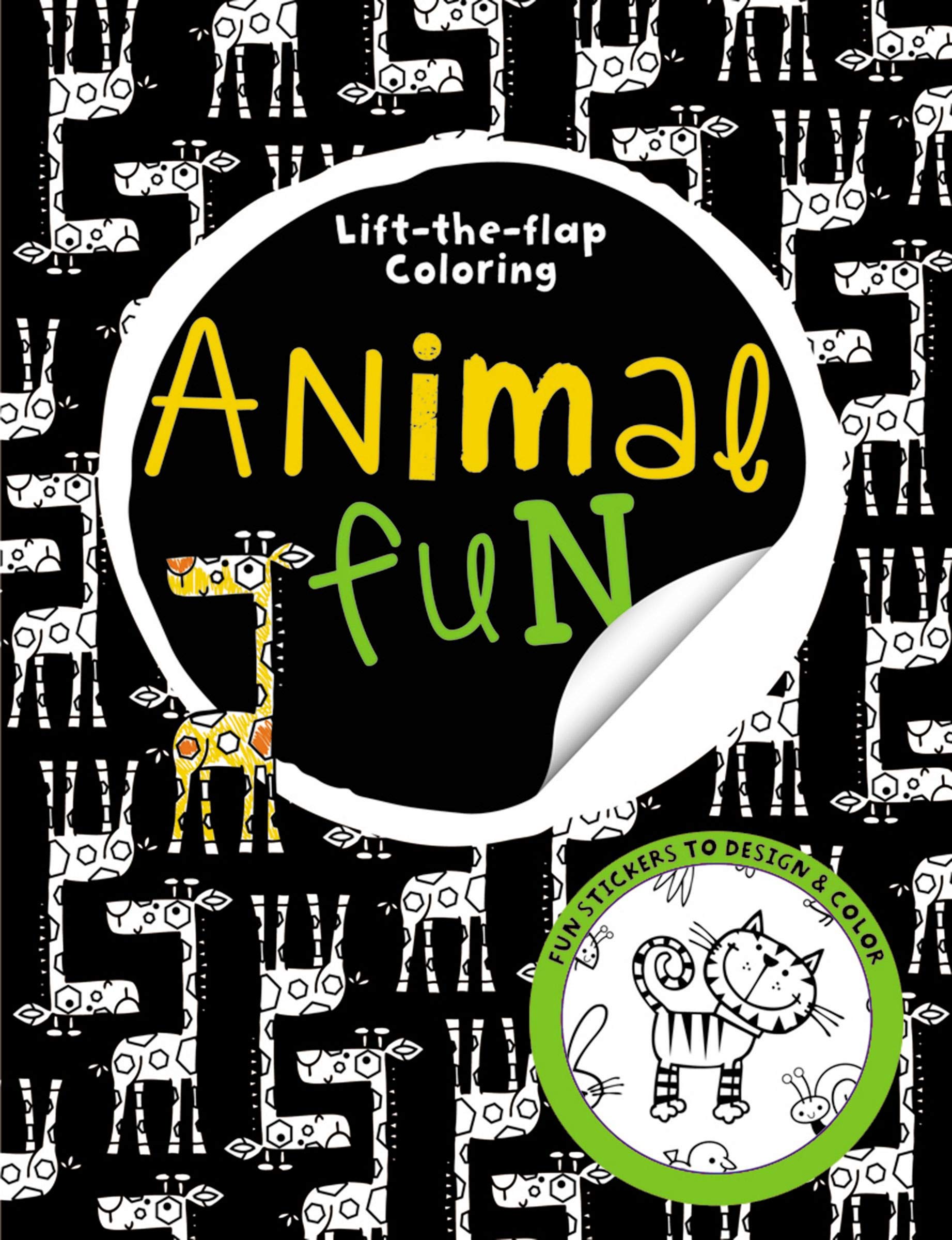 Big Busy Coloring Lift the Flap Animal Fun Non-fiction