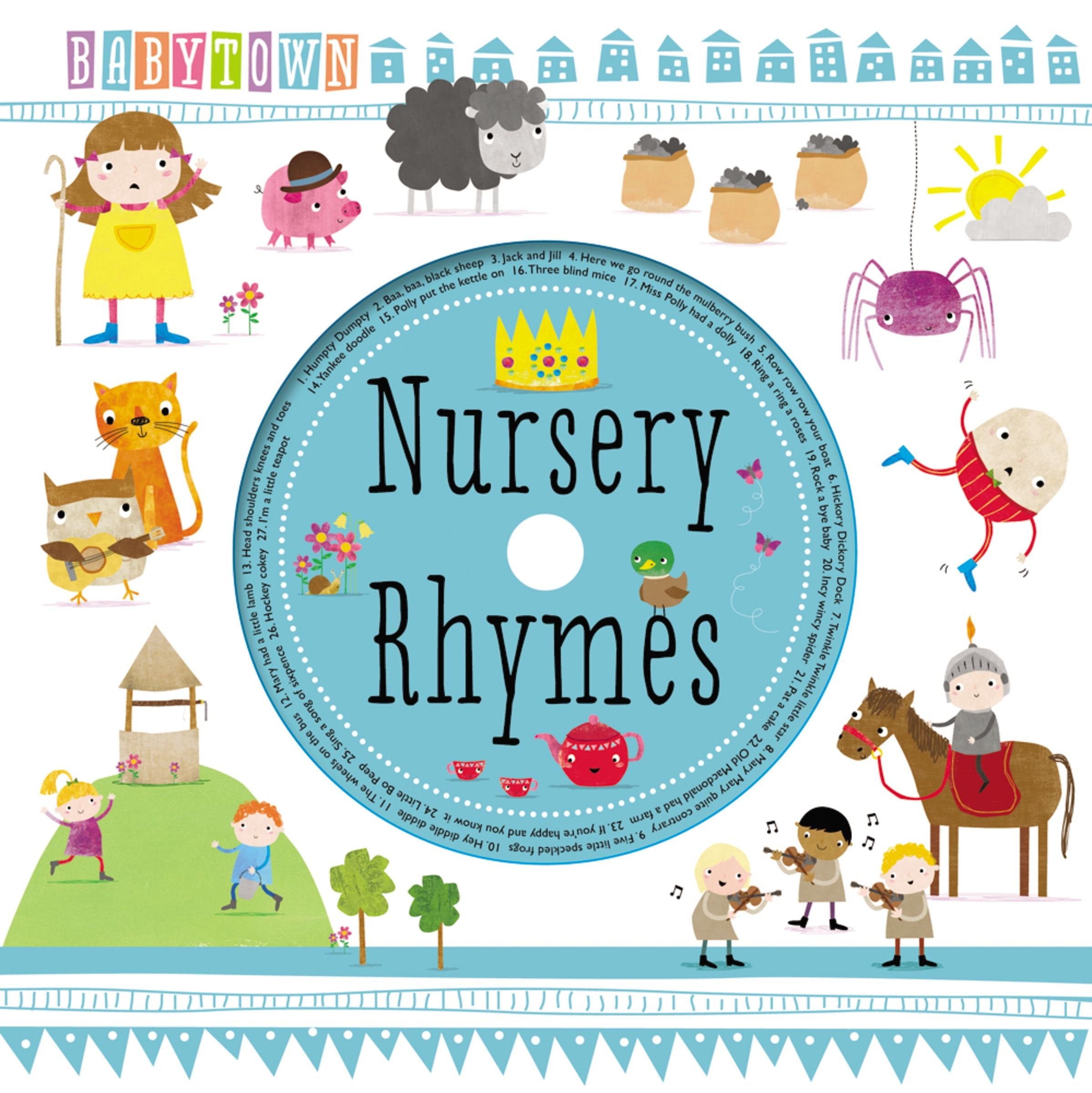 BabyTown Nursery Rhymes book