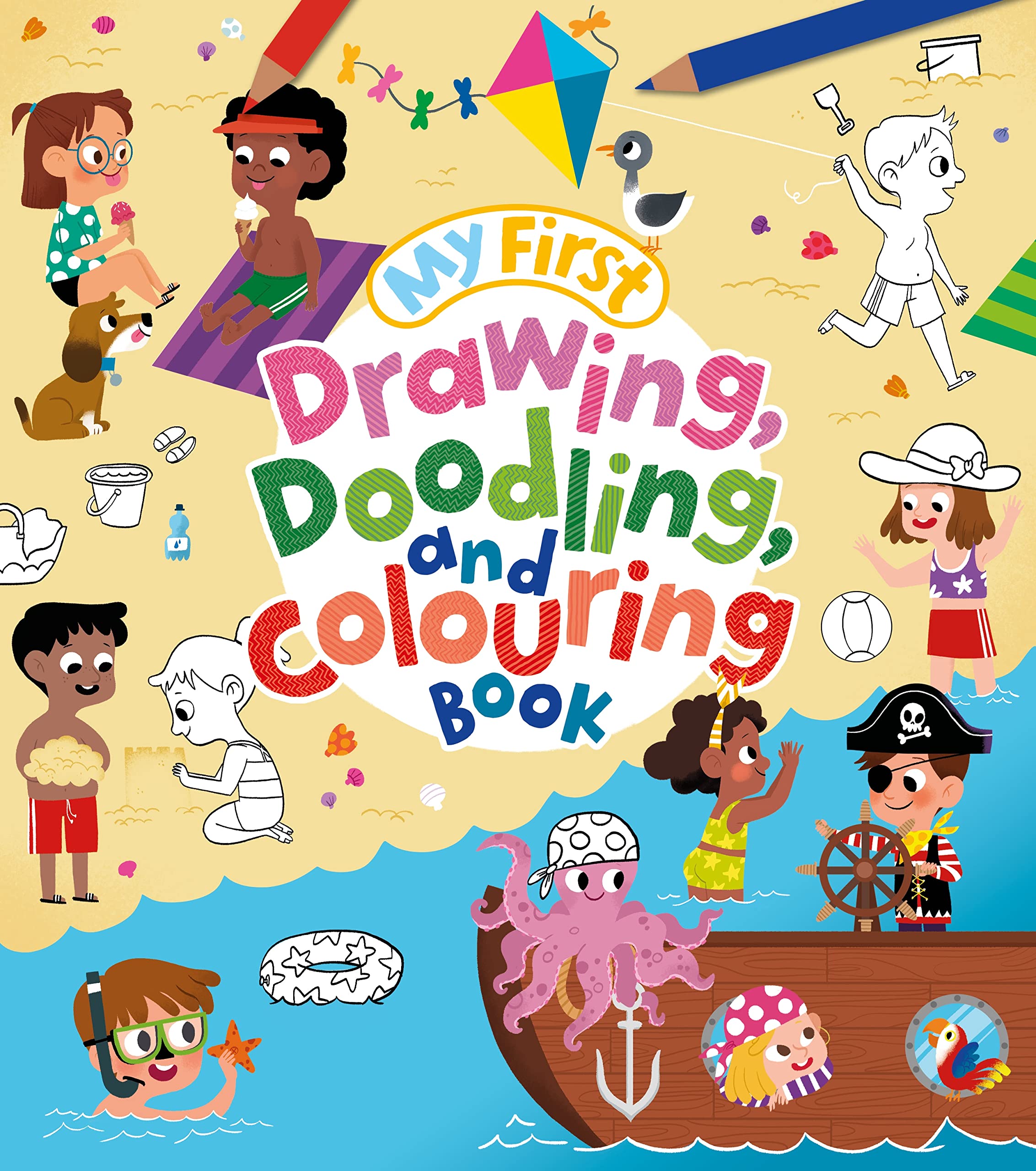 My First Drawing, Doodling, and Colouring Book Non-fiction